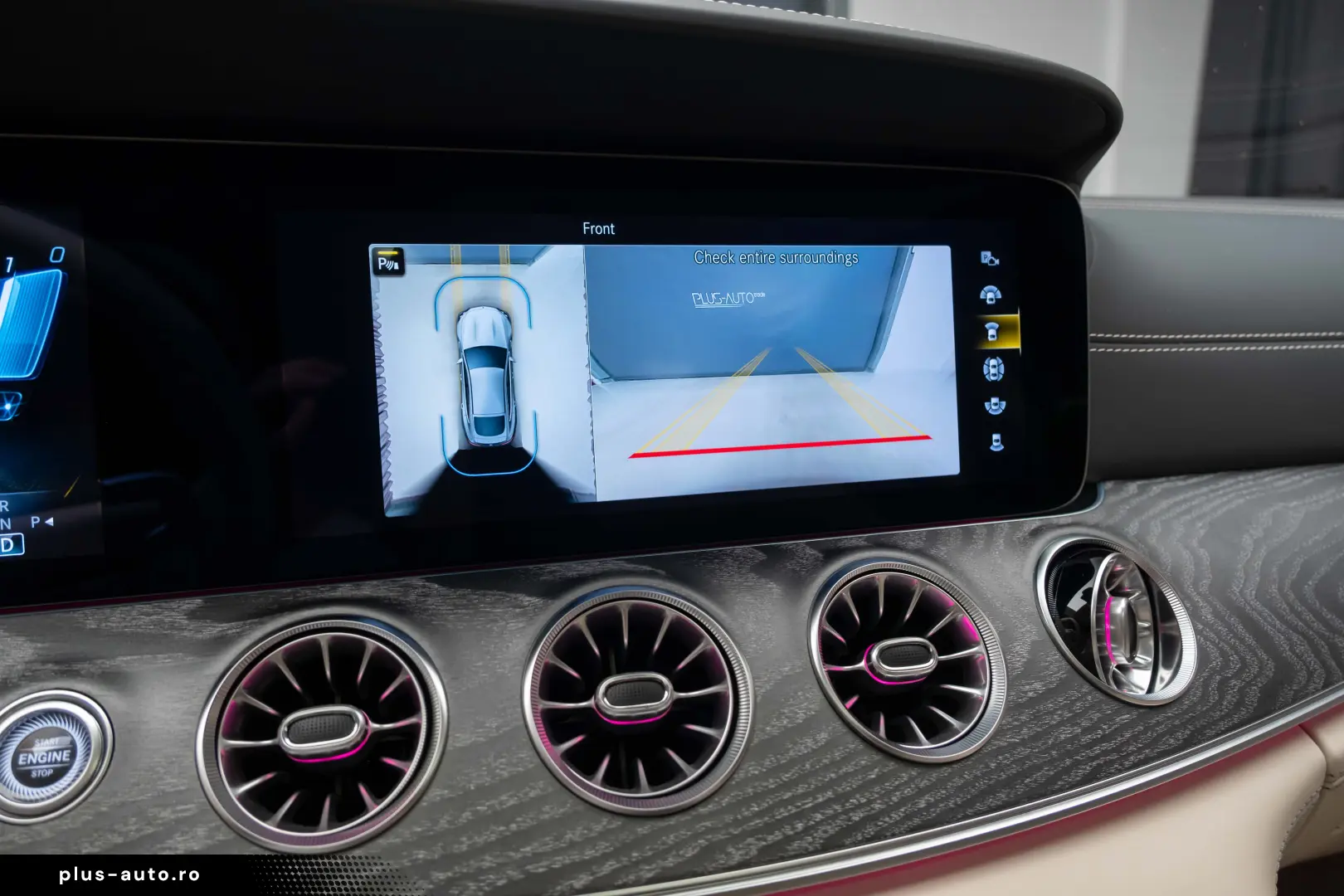 Mercedes-Benz AMG GT 53 4M  Aero-Burm 3D-Soft-TouchScreen