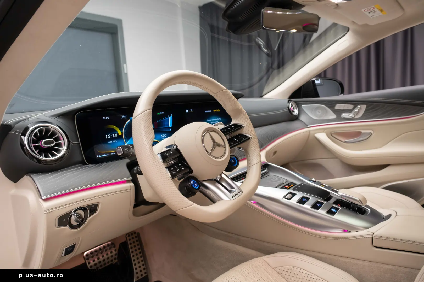 Mercedes-Benz AMG GT 53 4M  Aero-Burm 3D-Soft-TouchScreen