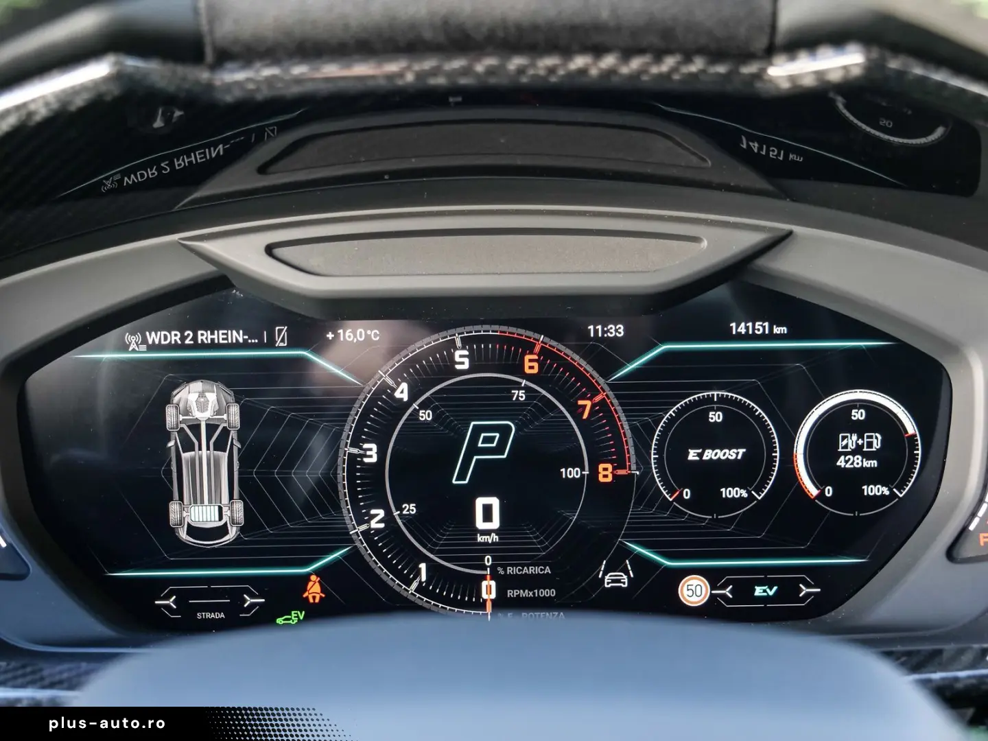 LAMBORGHINI Urus SE Verde Selvans  Big Interior Carbon Pack