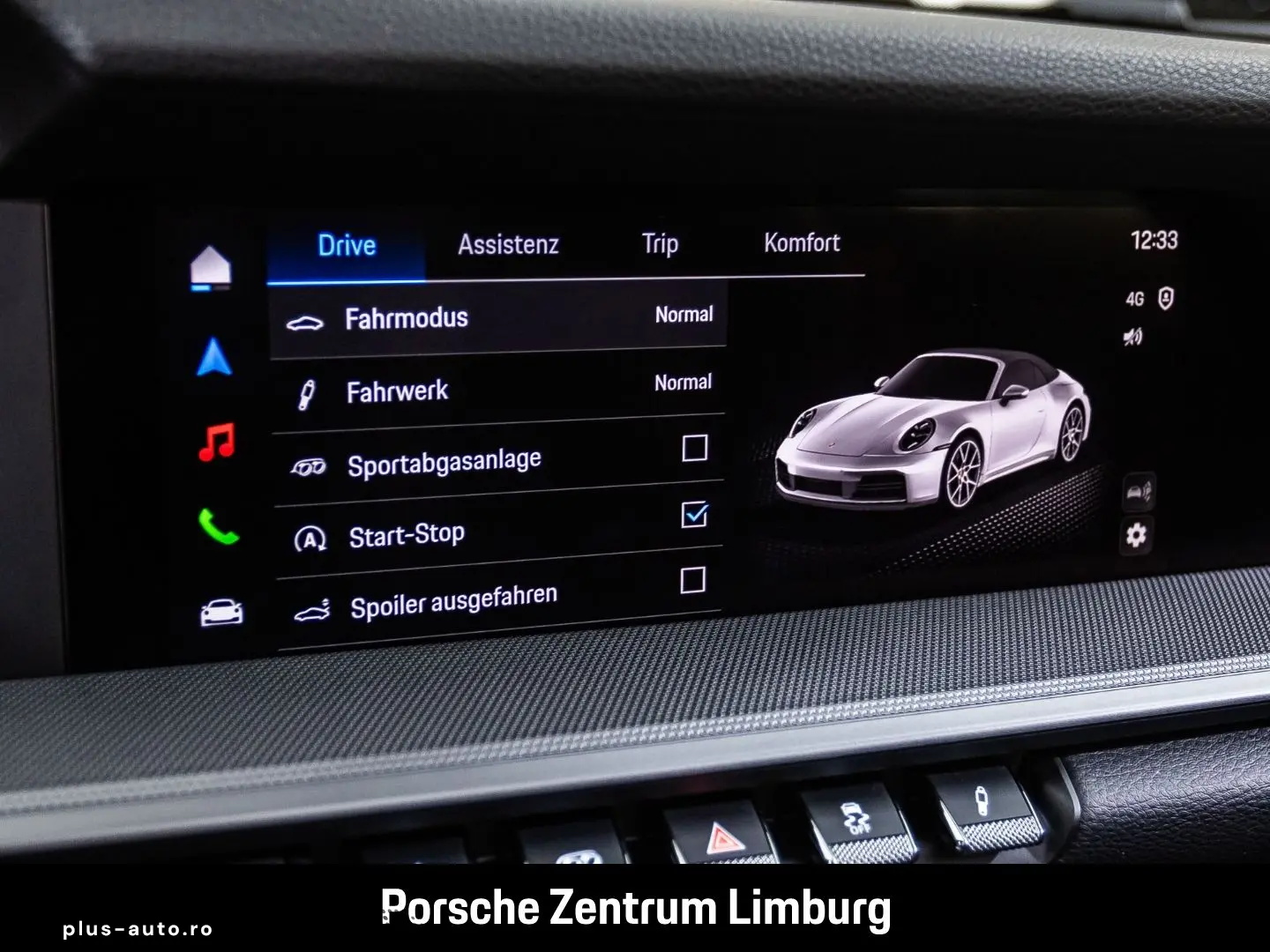 PORSCHE 992 911 Carrera Cabrio Sportabgas Surround-View