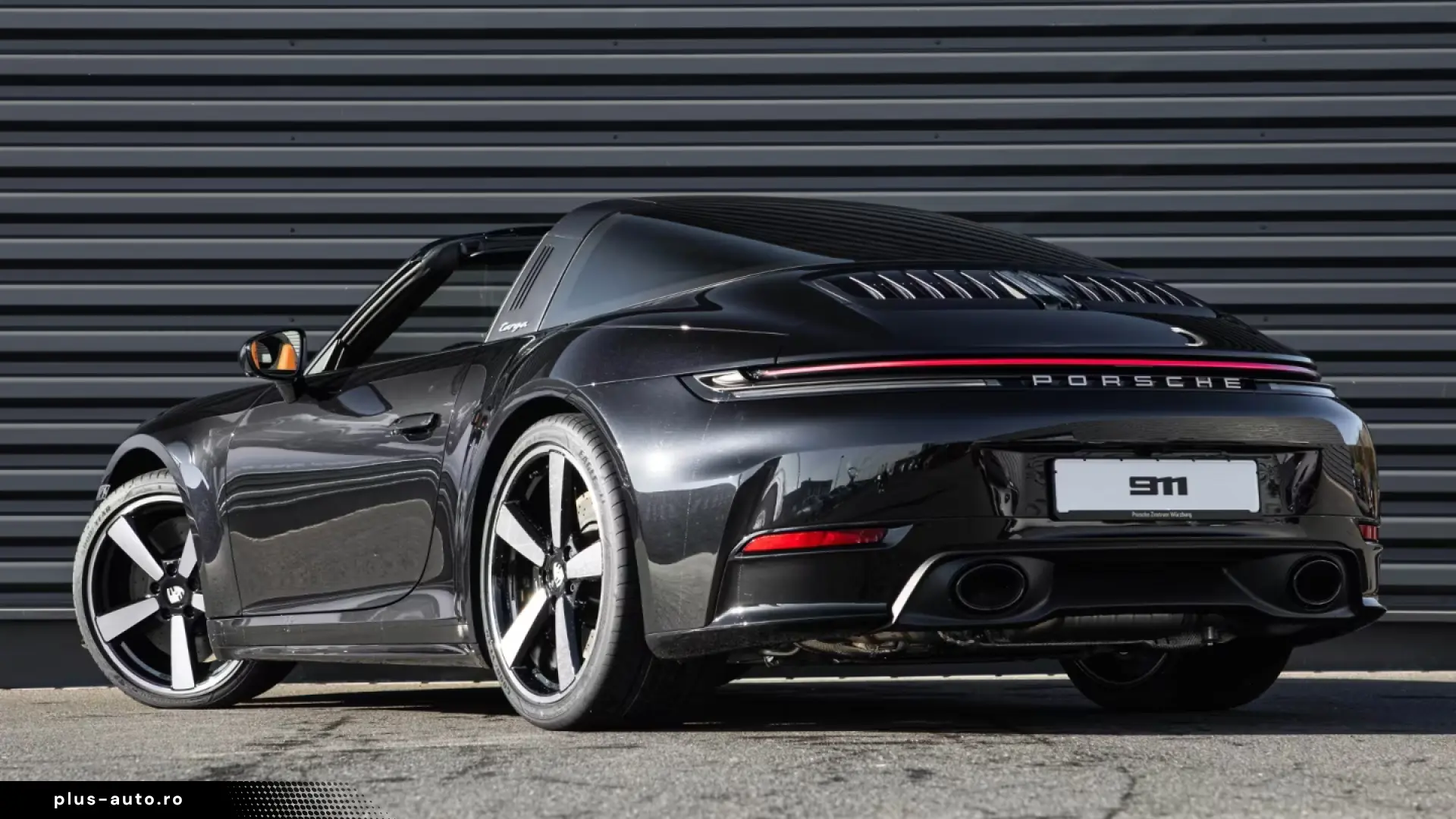 Porsche 992 911 Targa4S Clubleder sports exhaust system BOSE