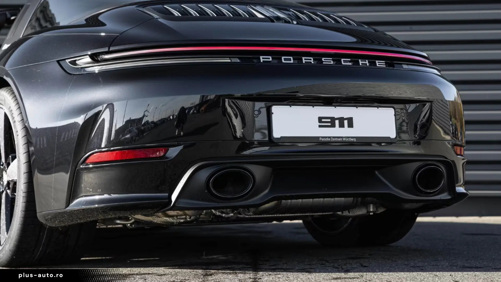 Porsche 992 911 Targa4S Clubleder sports exhaust system BOSE