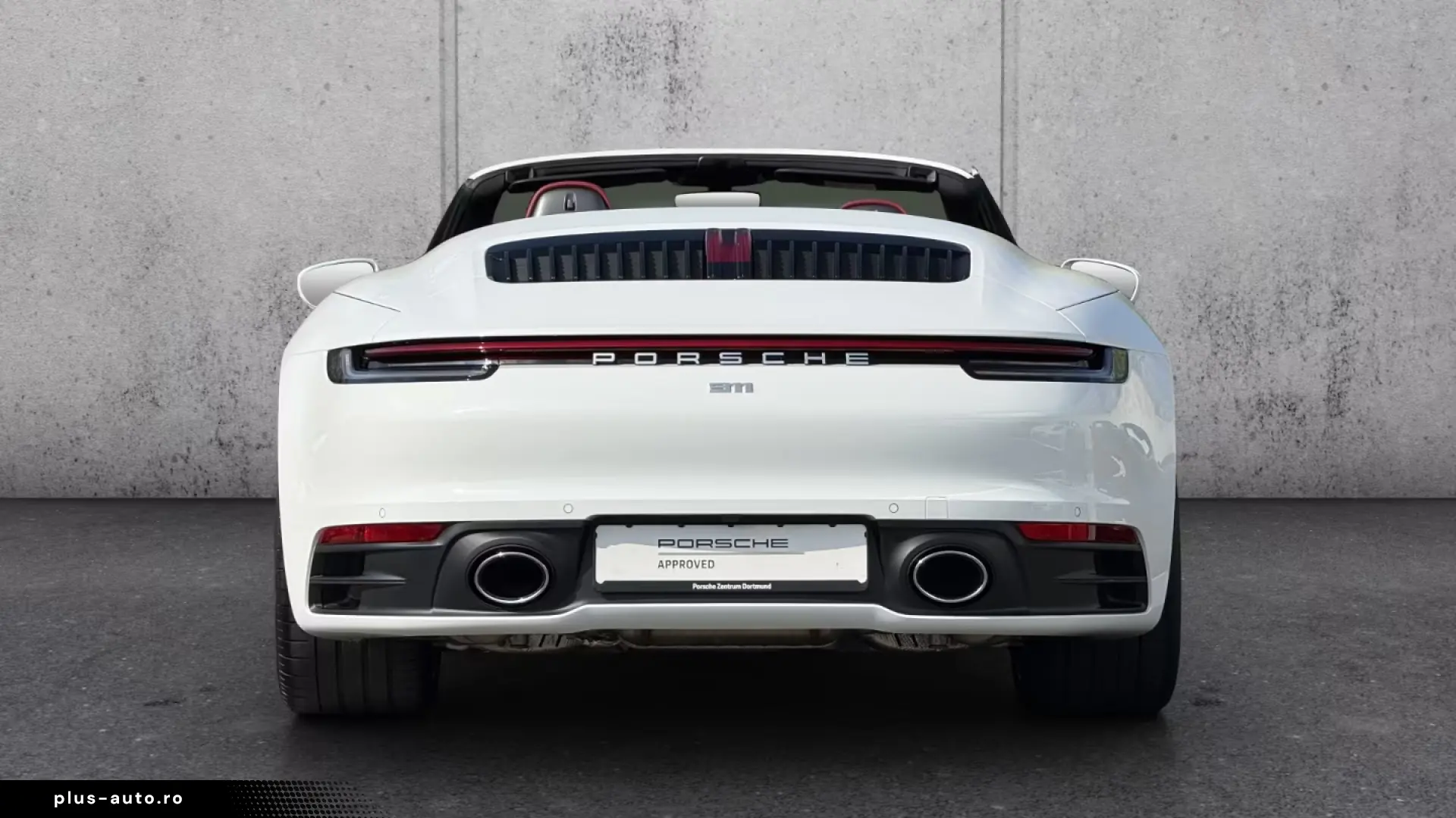 Porsche 992 911 Carrera Cabrio Sports Exhaus Sport Seats
