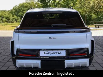 Porsche Cayenne Turbo Electric passenger display Panorama