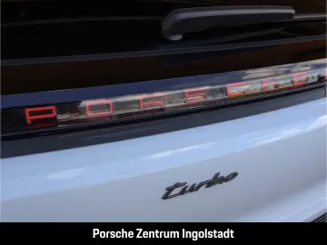 Porsche Cayenne Turbo Electric passenger display Panorama