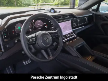 Porsche Cayenne Turbo Electric passenger display Panorama