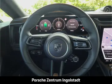 Porsche Cayenne Turbo Electric passenger display Panorama