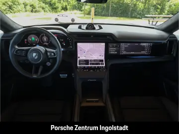 Porsche Cayenne Turbo Electric passenger display Panorama