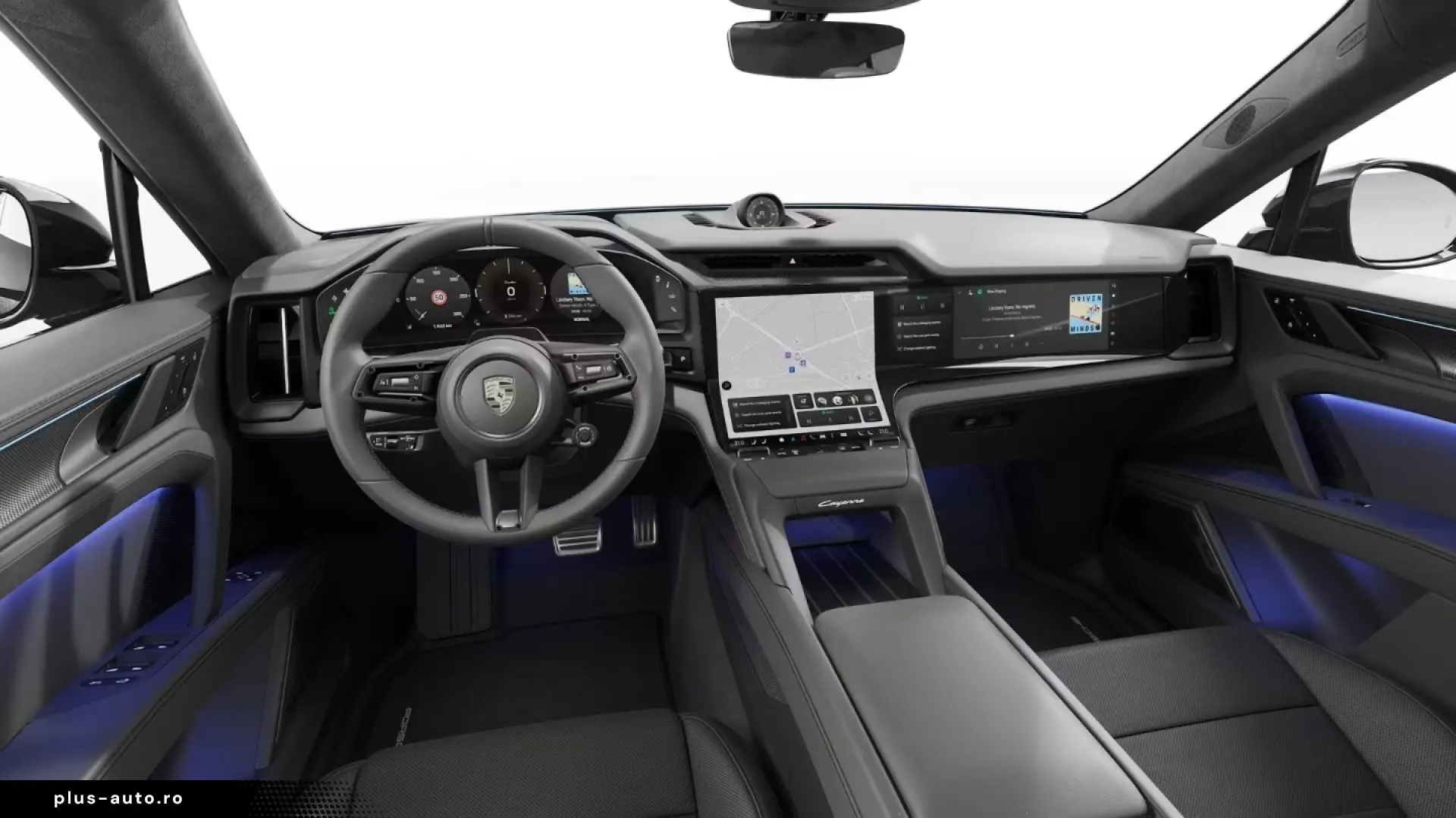 Porsche Cayenne Turbo Electric Burmester HA steering