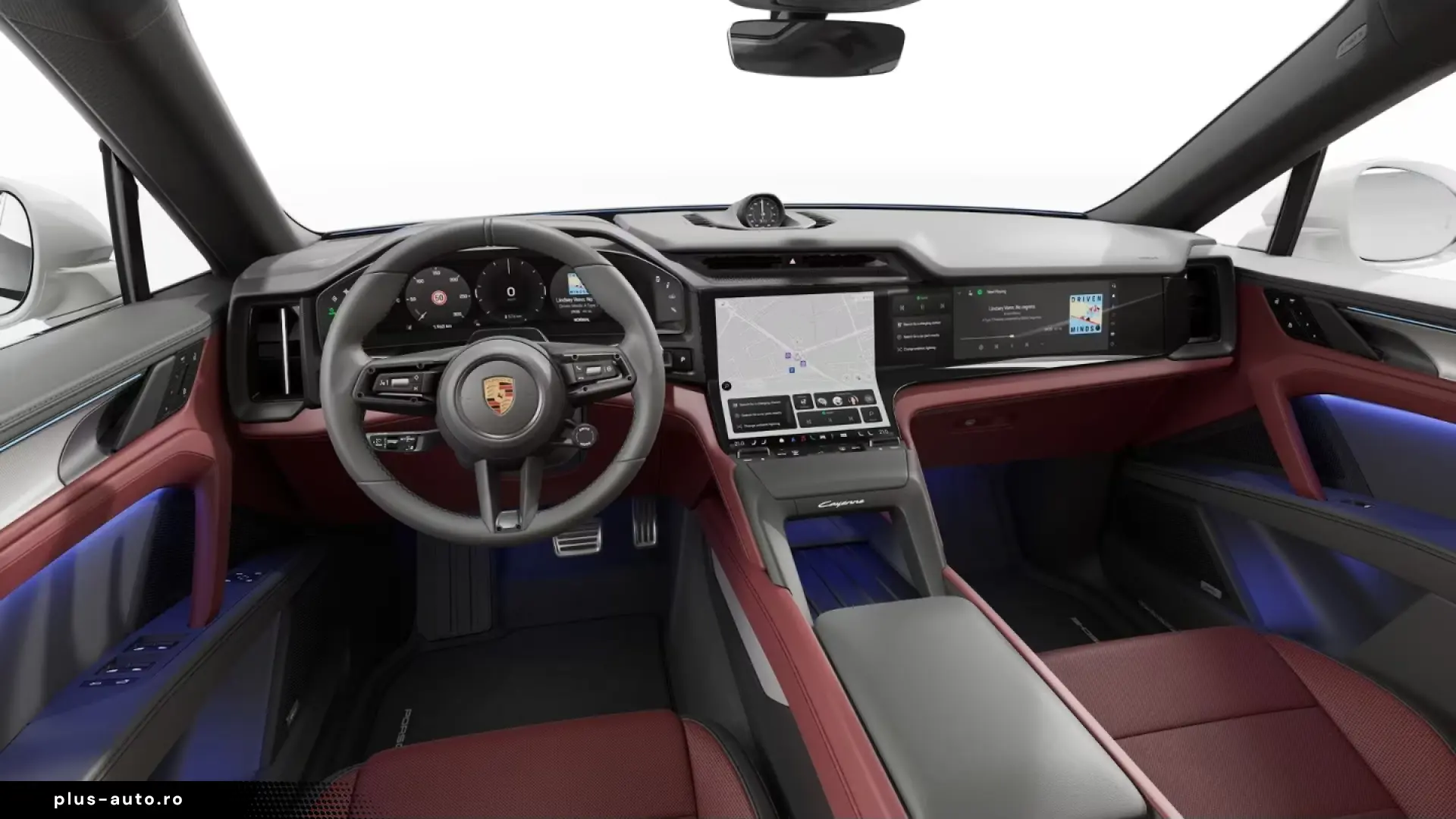 Porsche Cayenne Electric Panorama Chrono passenger displa