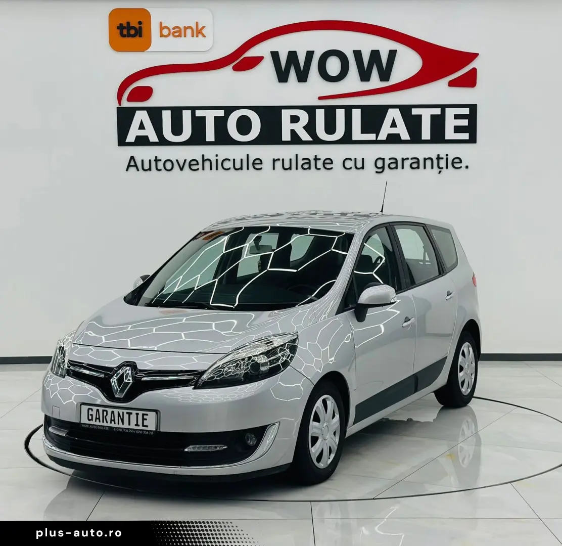 RENAULT GRAND SCENIC 2013 1.5D E5 Garantie 12 Luni Rate Avan