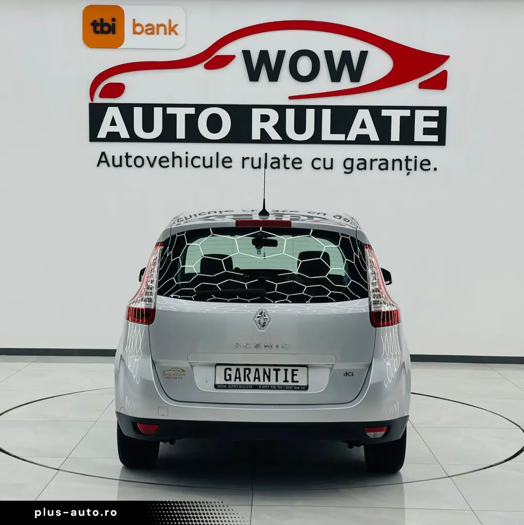 RENAULT GRAND SCENIC 2013 1.5D E5 Garantie 12 Luni Rate Avan