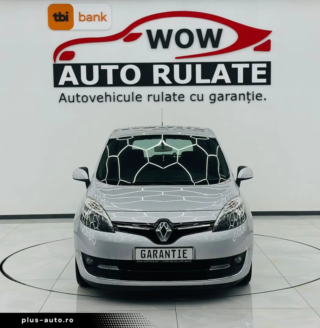 RENAULT GRAND SCENIC 2013 1.5D E5 Garantie 12 Luni Rate Avan