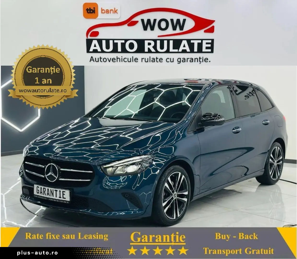 MERCEDESBENZ B-180 2019 1.5D E6 Garantie 12 Luni Rate Avans