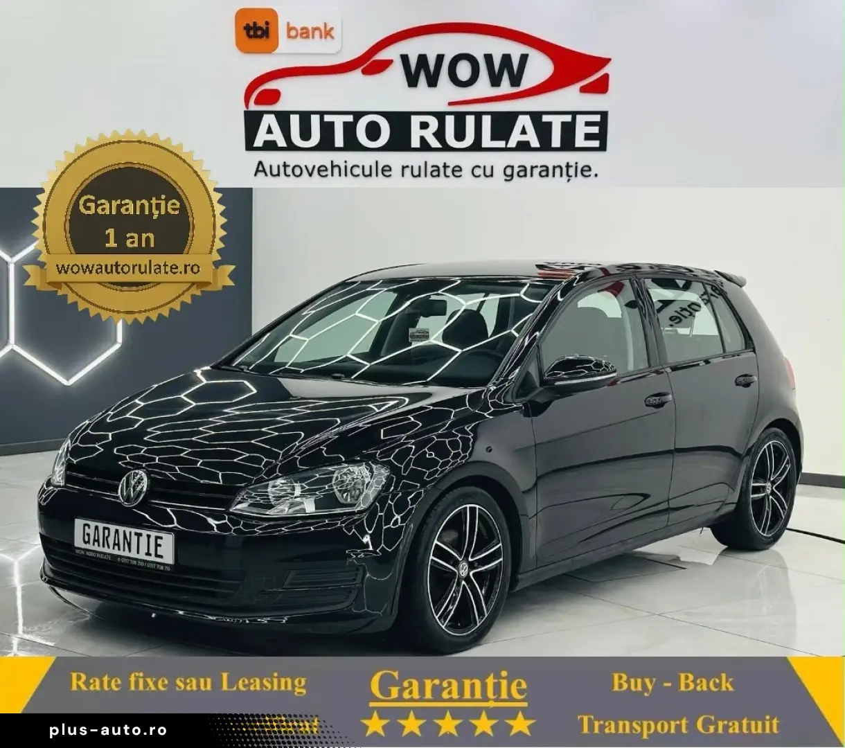 VOLKSWAGEN GOLF 2015 1.6D  E5 Garantie 12 Luni Rate Avans 0