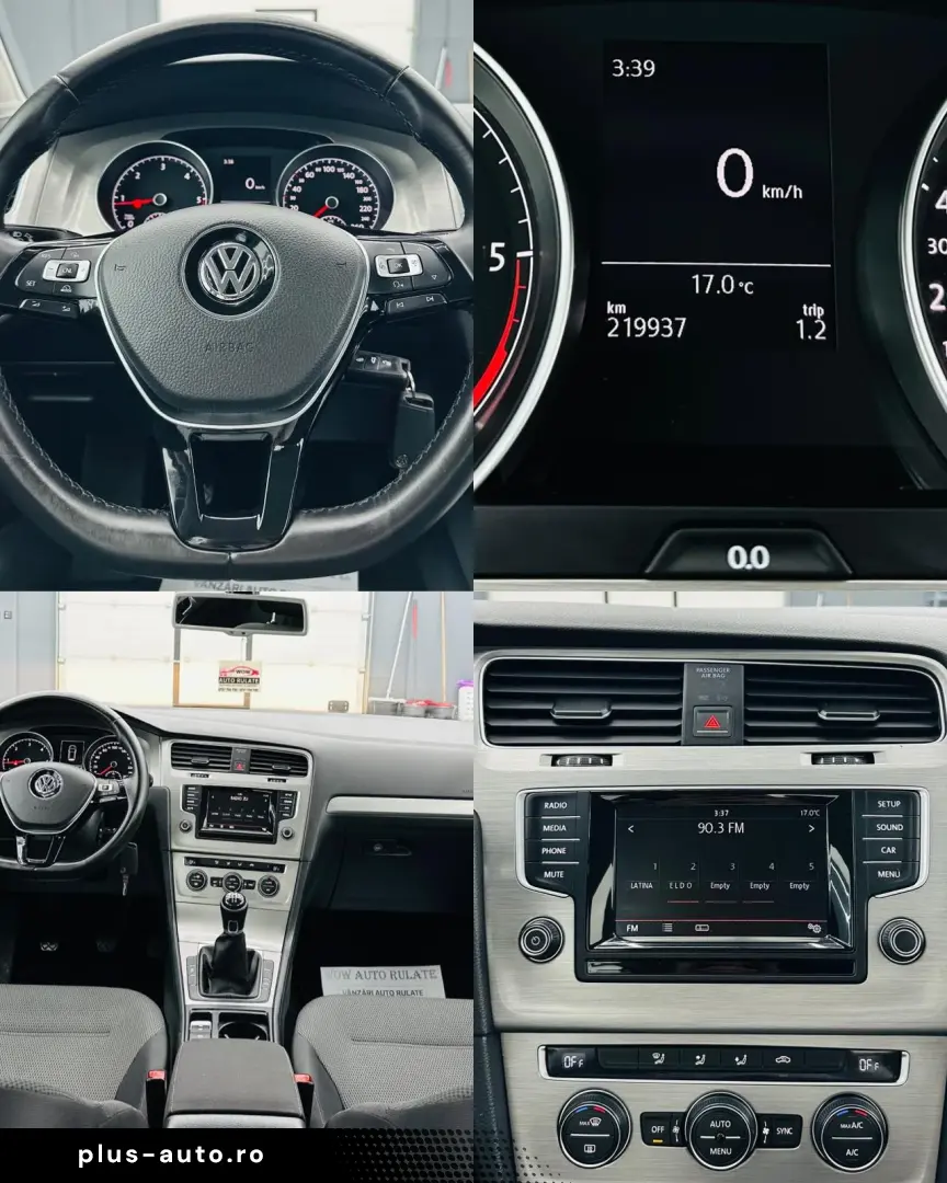 VOLKSWAGEN GOLF 2015 1.6D  E5 Garantie 12 Luni Rate Avans 0