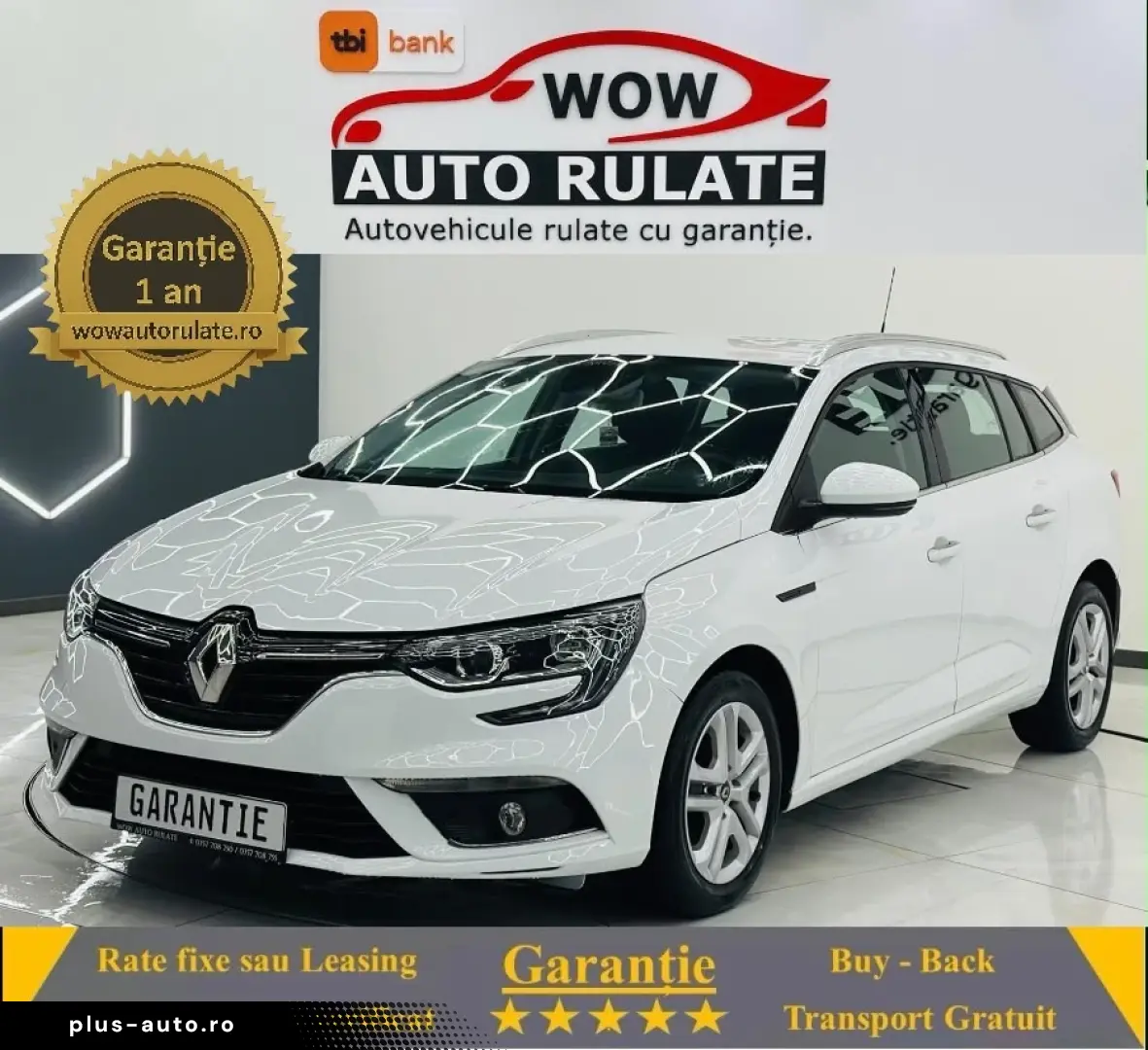 RENAULT MEGANE 2019 1.5D E6 Garantie 12 Luni Rate Avans 0 Do