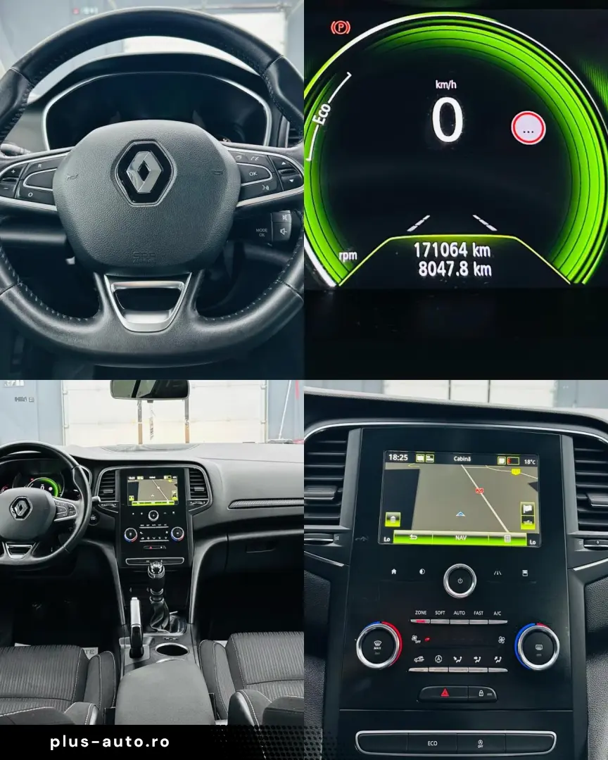 RENAULT MEGANE 2019 1.5D E6 Garantie 12 Luni Rate Avans 0 Do