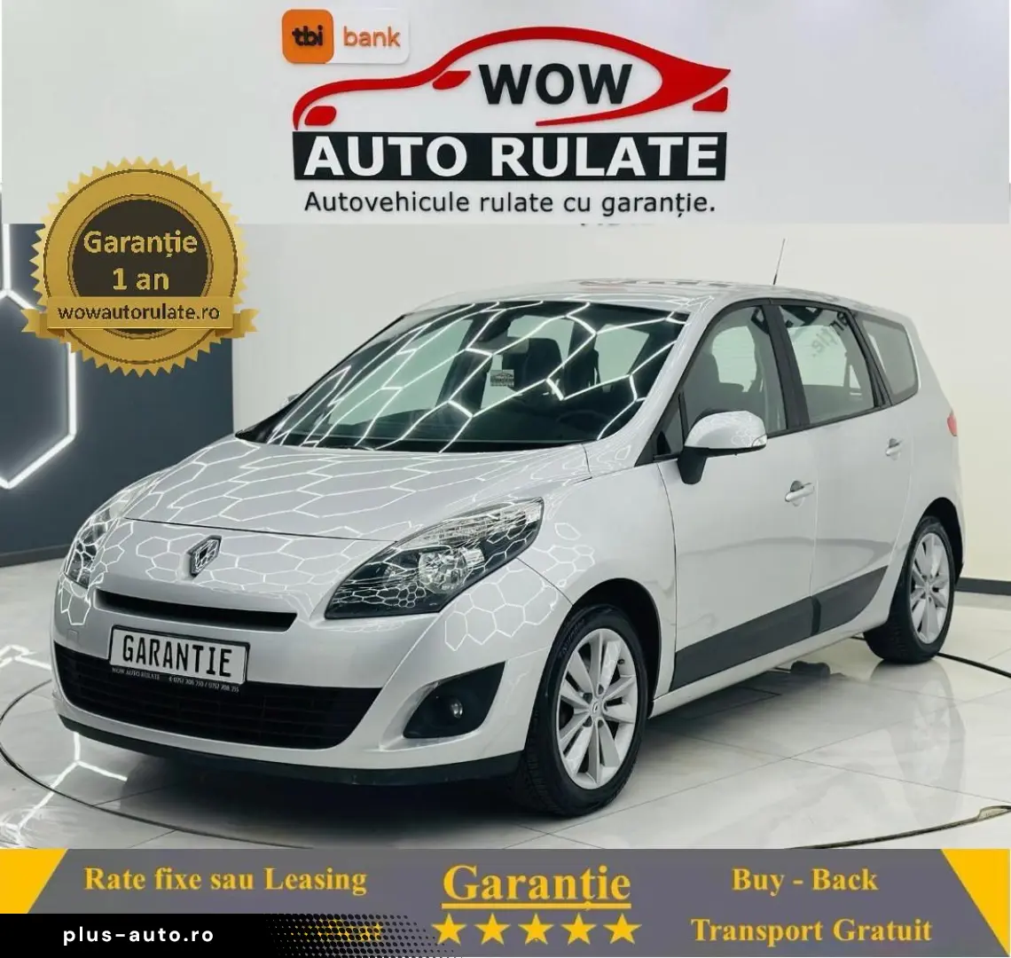 RENAULT GRAND SCENIC 2009 1.5D E4 Garantie 12 Luni Rate Avan