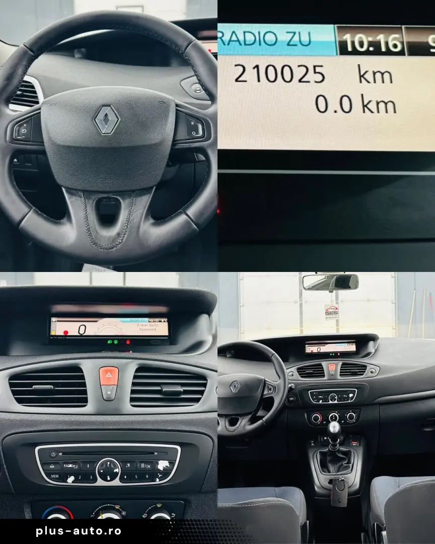 RENAULT GRAND SCENIC 2009 1.5D E4 Garantie 12 Luni Rate Avan