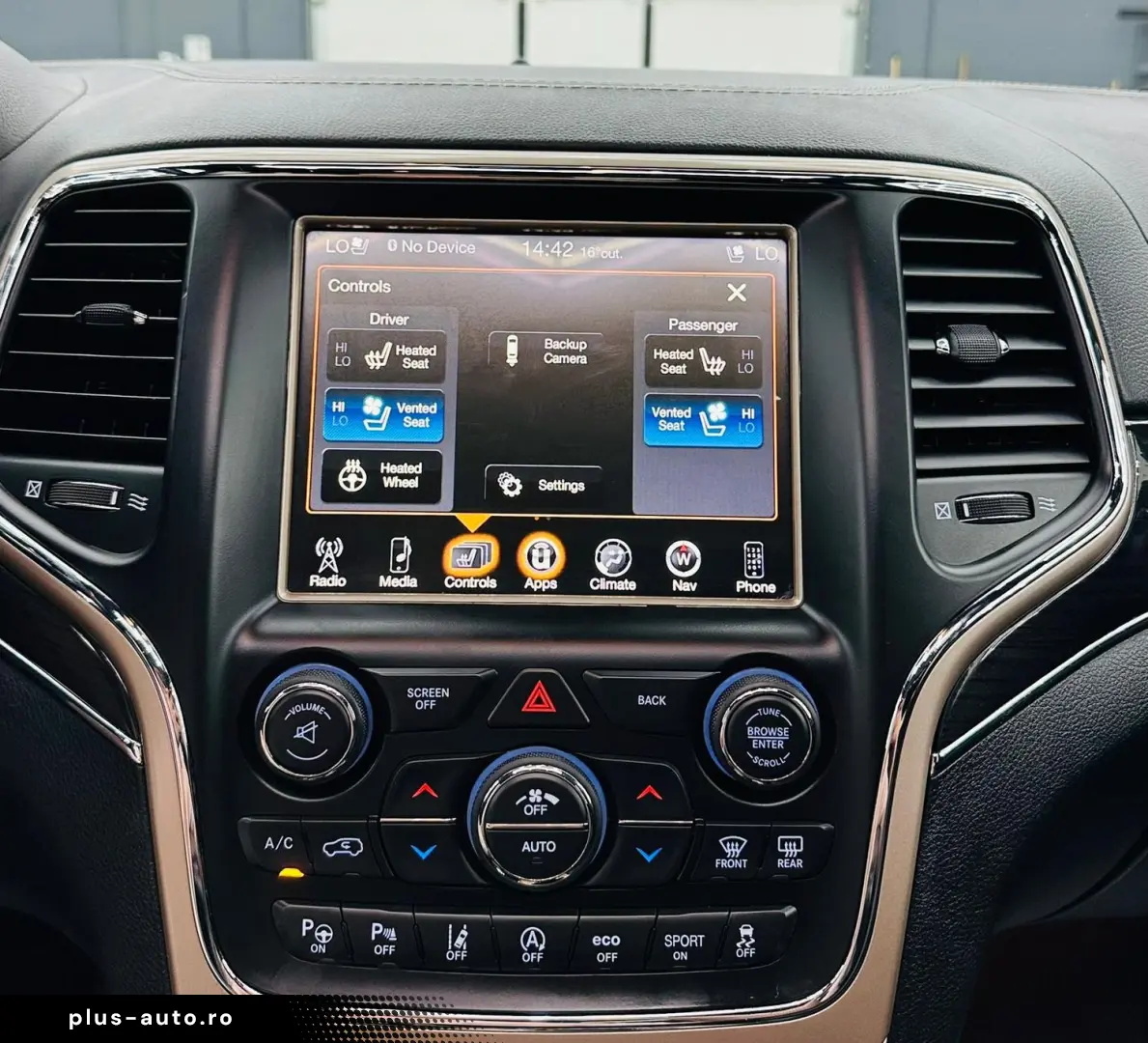 JEEP GRAND-CHEROKEE 2018 3.0D E6 4X4 Garantie 12 Luni Rate A