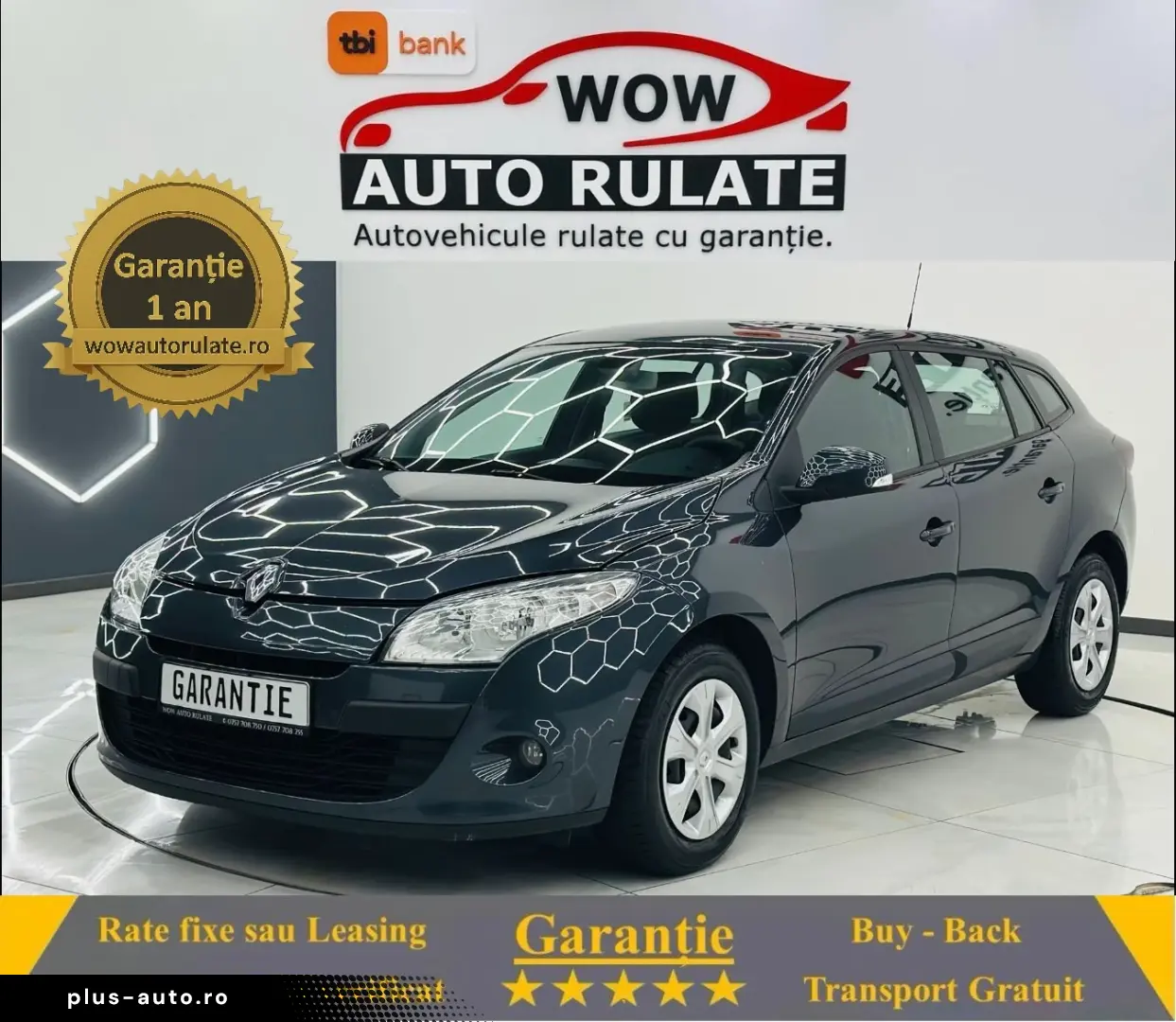RENAULT MEGANE 2010 1.5D E4 Garantie 12 Luni Rate Avans 0 Do