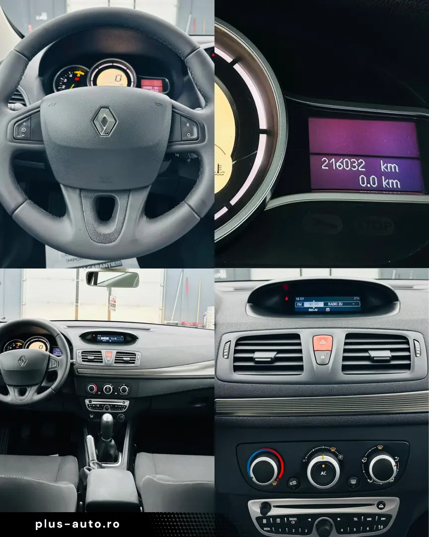 RENAULT MEGANE 2010 1.5D E4 Garantie 12 Luni Rate Avans 0 Do
