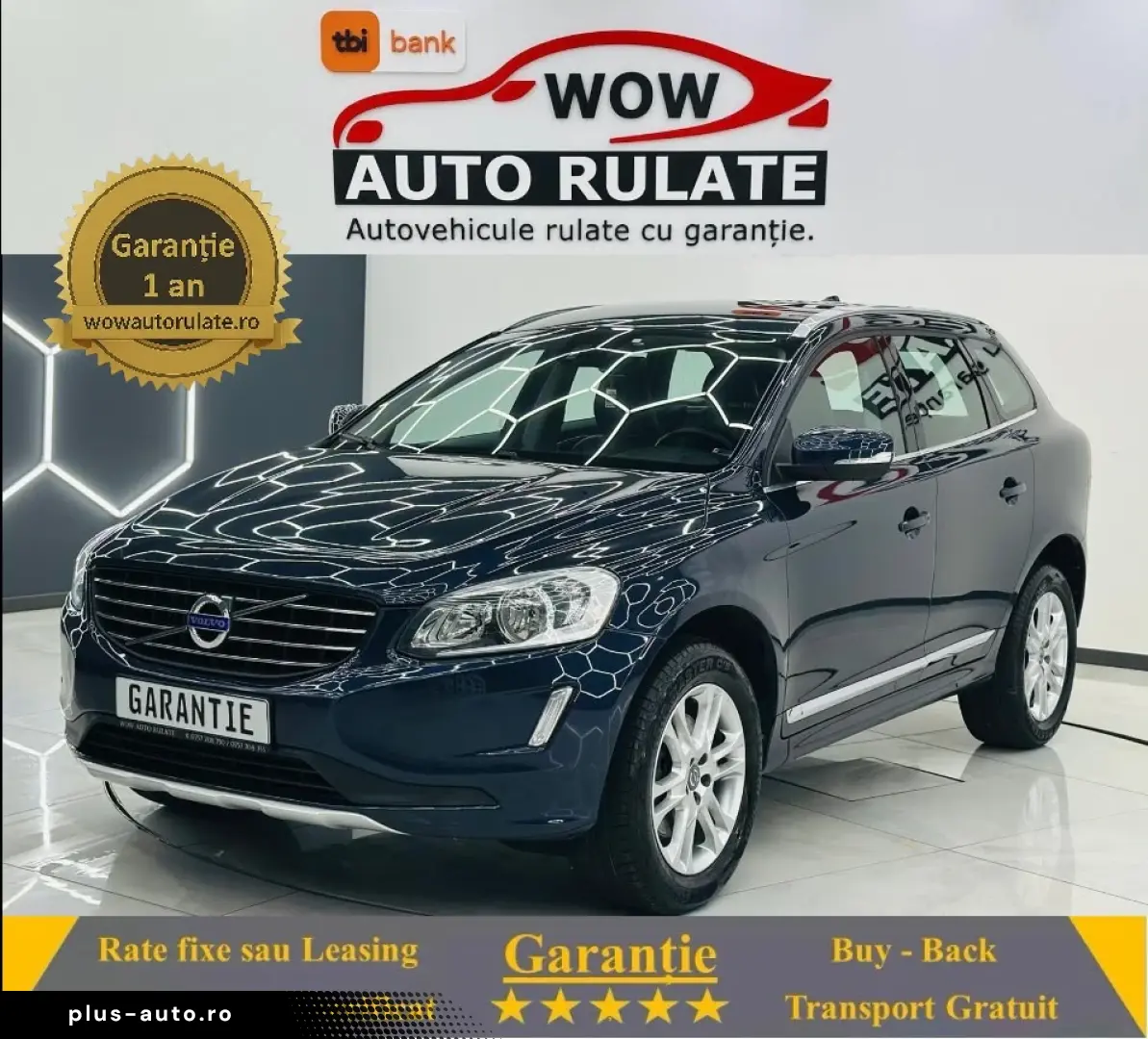 VOLVO XC60 2015 2.0D E6 Garantie 12 Luni Rate Avans 0 Doar C
