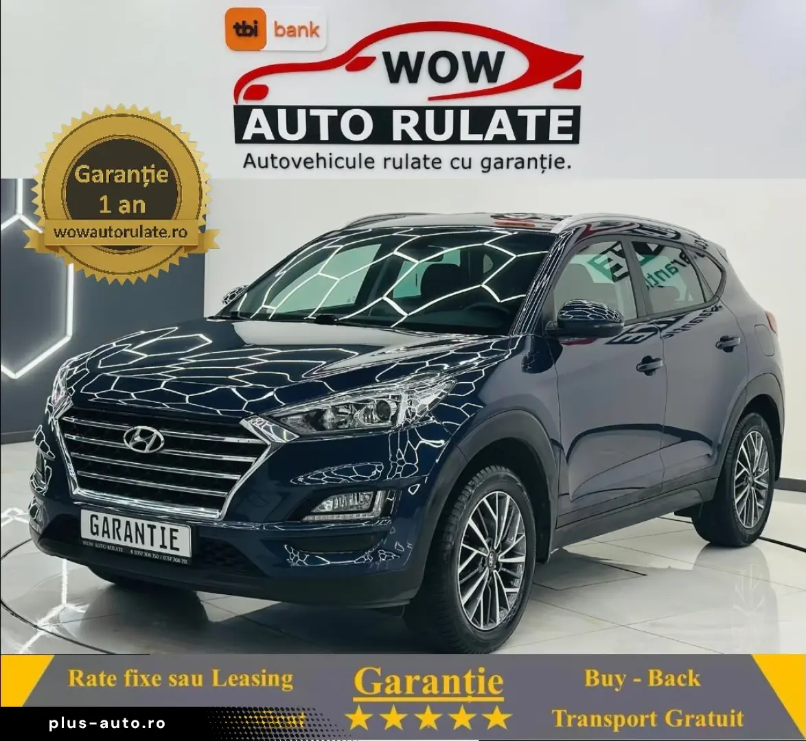 HYUNDAI TUCSON 2021 1.6i E6 Garantie 12 Luni Rate Avans 0 Do