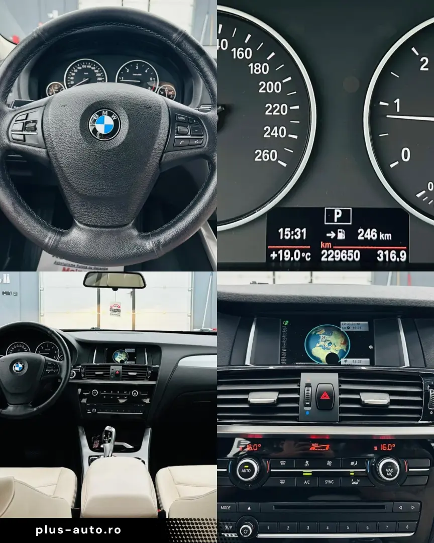 BMW X3 2016 2.0D E6 Garantie 12 Luni Rate Avans 0 Doar Cu Bu