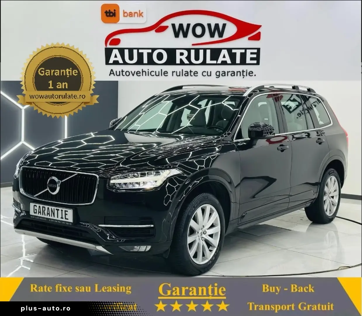 VOLVO XC90 2017 2.0D E6 4x4 Garantie 12 Luni Rate Avans 0 Do
