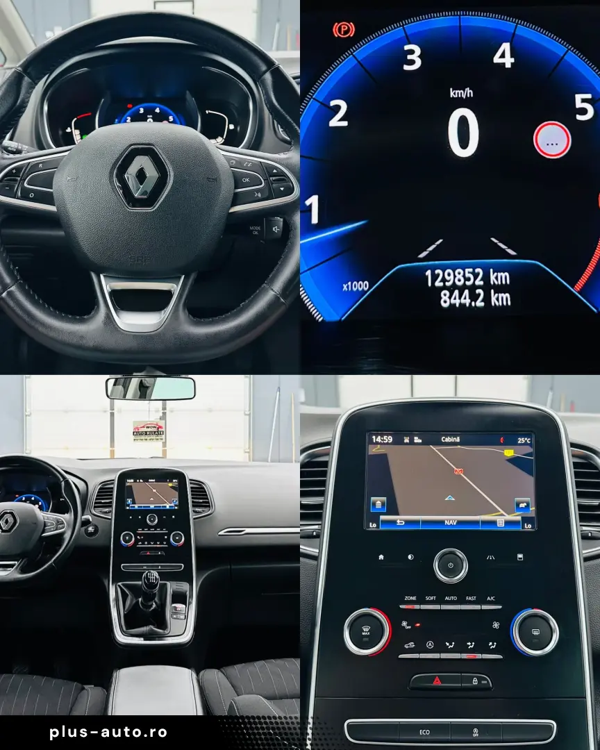 RENAULT SCENIC 2018 1.3i E6 7 Locuri Garantie 12 Luni Rate A