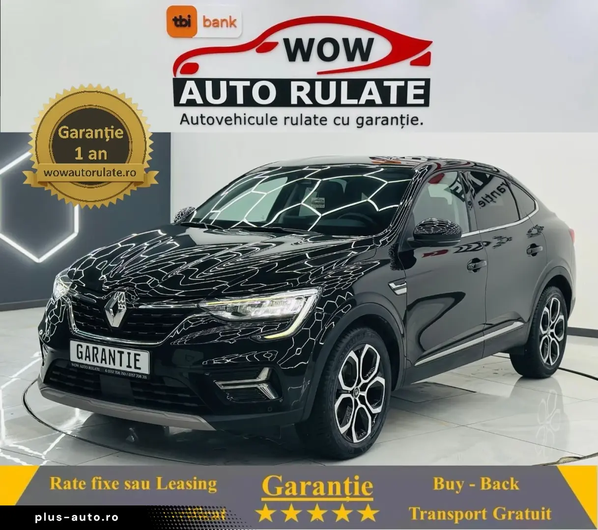 RENAULT Arkana 2022 1.3i E6 Garantie 12 Luni Rate Avans 0 Do