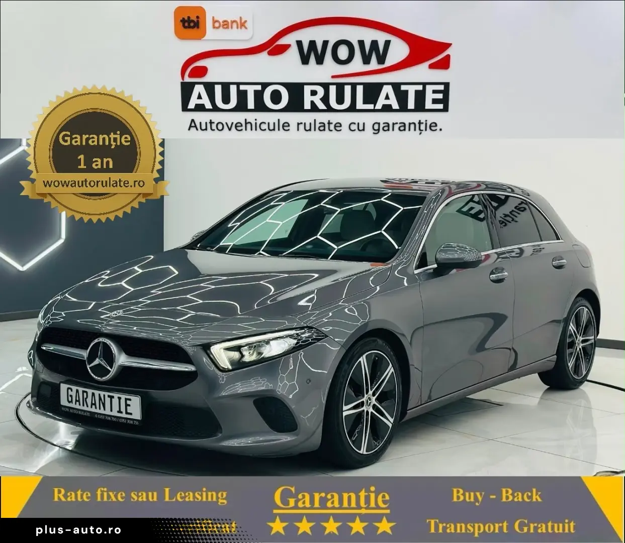 MERCEDESBENZ A 180 2019 1.5D E6 Garantie 12 Luni Rate Avans