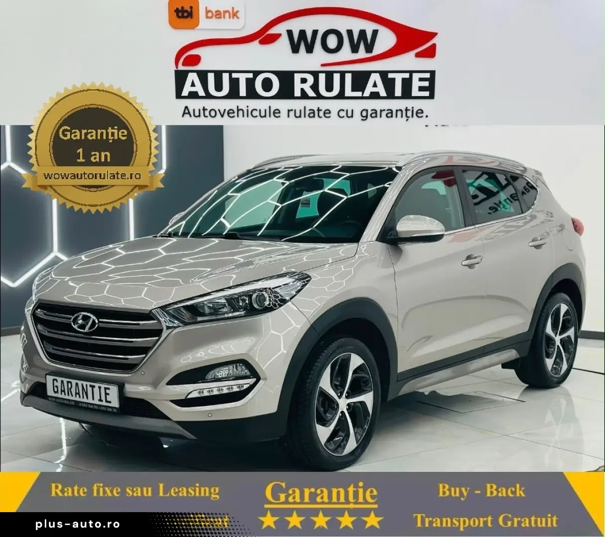 HYUNDAI TUCSON 2018 1.6i E6 Garantie 12 Luni Rate Avans 0 Do