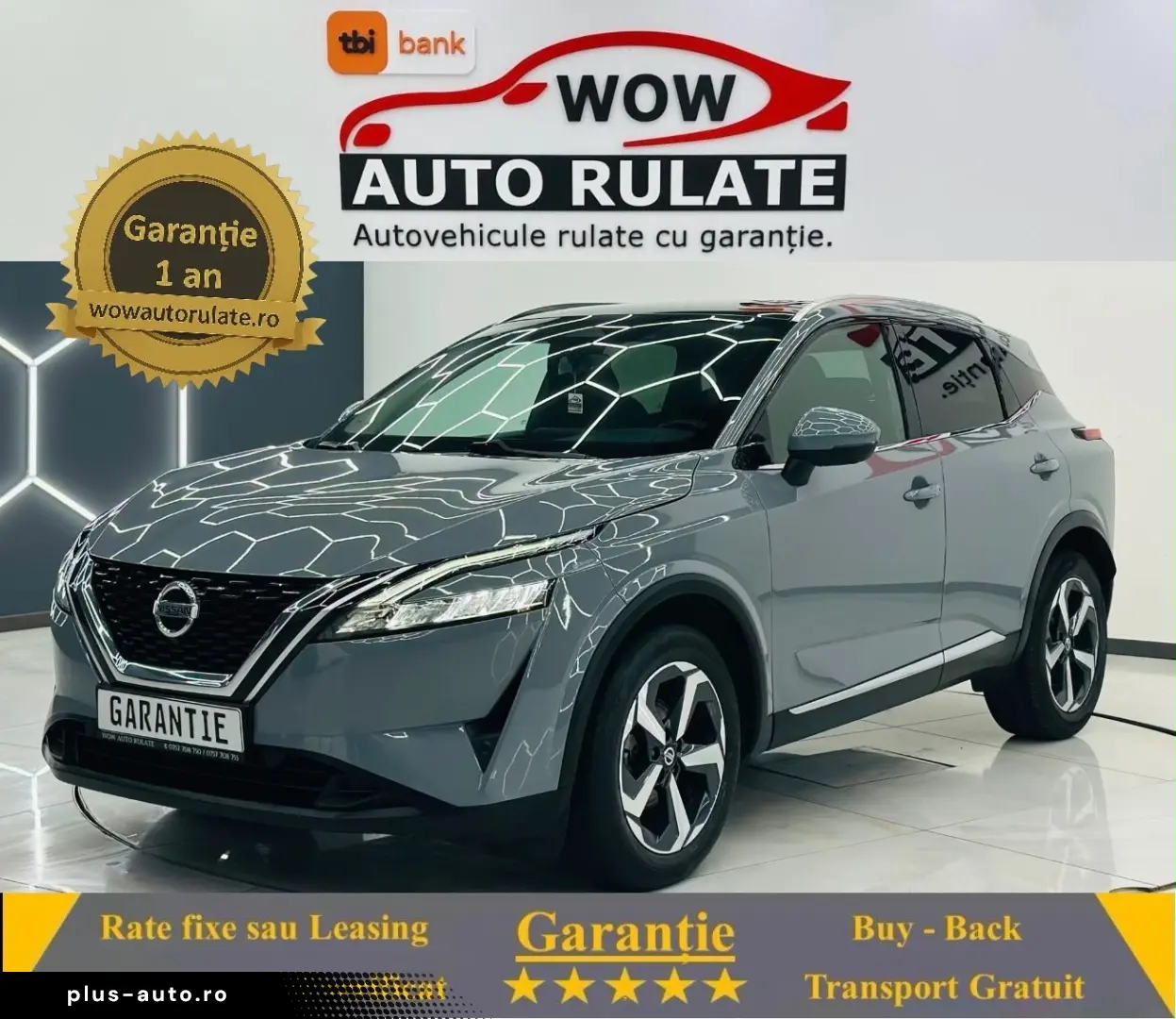 NISSAN QASHQAI 2022 1.3i E6 Garantie 12 Luni Rate Avans 0 Do