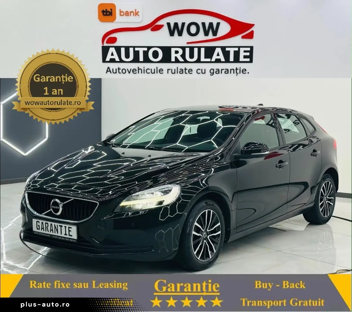VOLVO V40 2019 2.0D E6 Garantie 12 Luni Rate Avans 0 Doar Cu