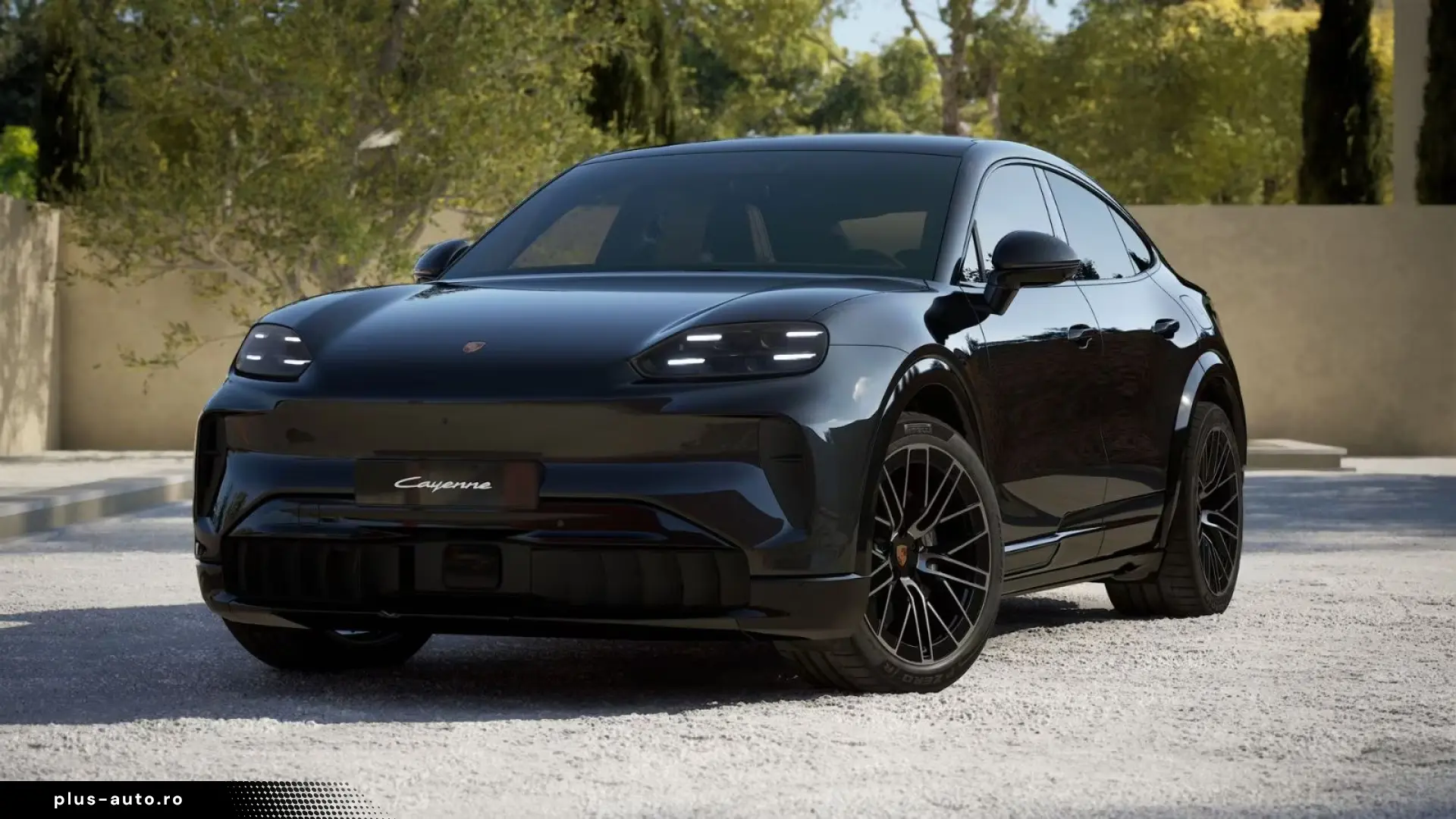 Porsche Cayenne Coupe Electric   SportDesing schwarz