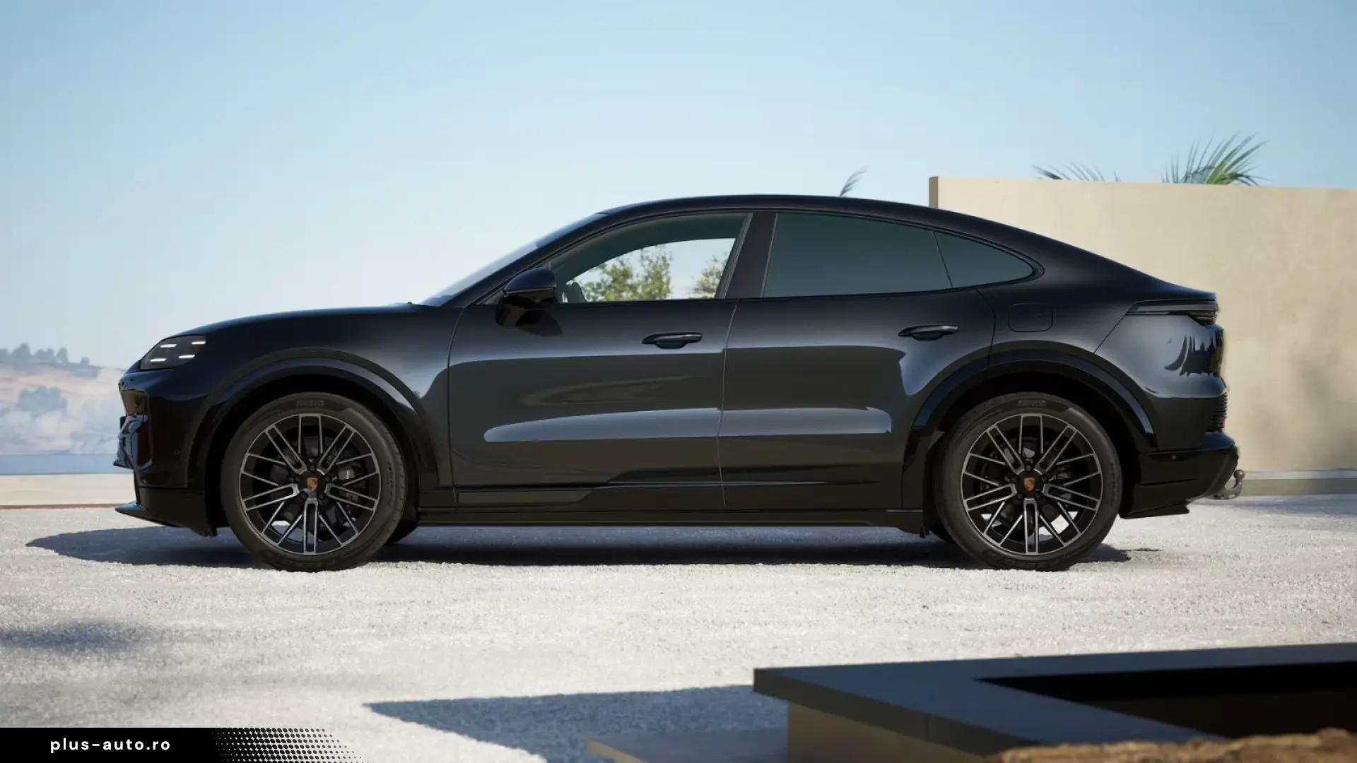 Porsche Cayenne Coupe Electric   SportDesing schwarz