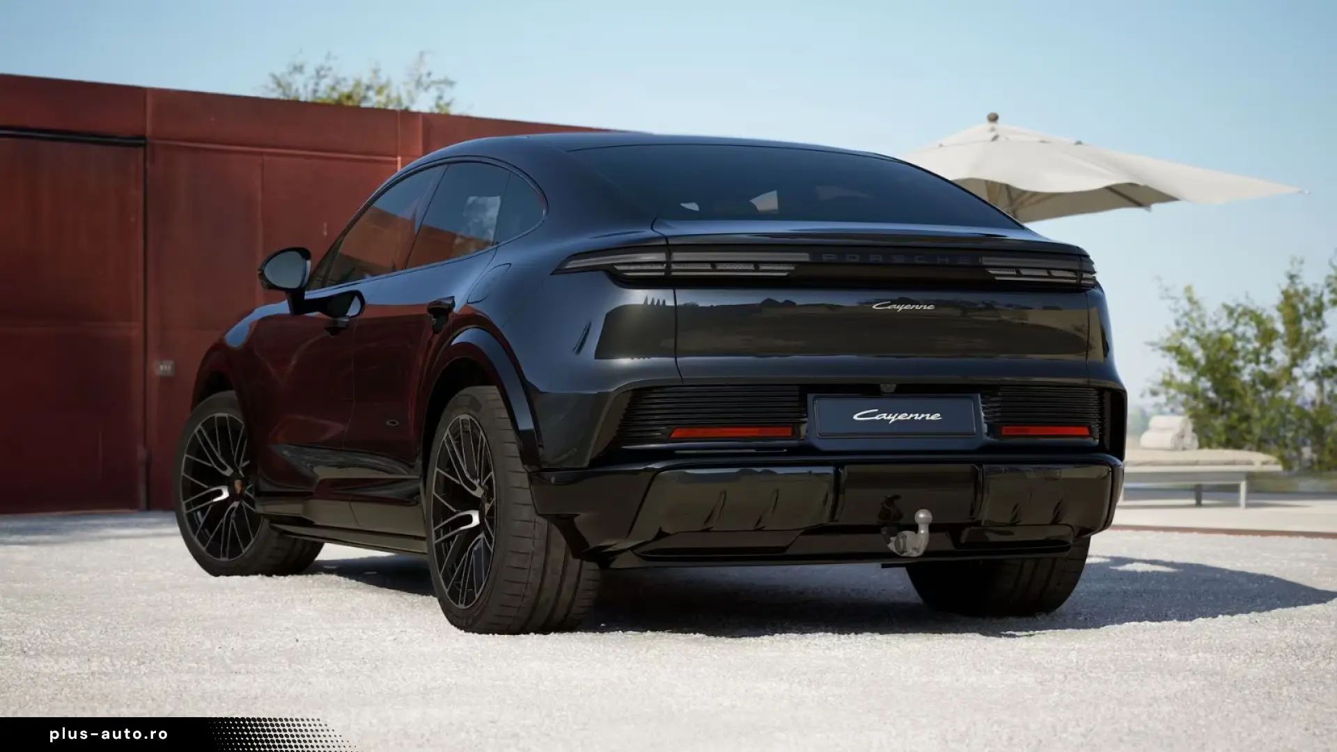 Porsche Cayenne Coupe Electric   SportDesing schwarz