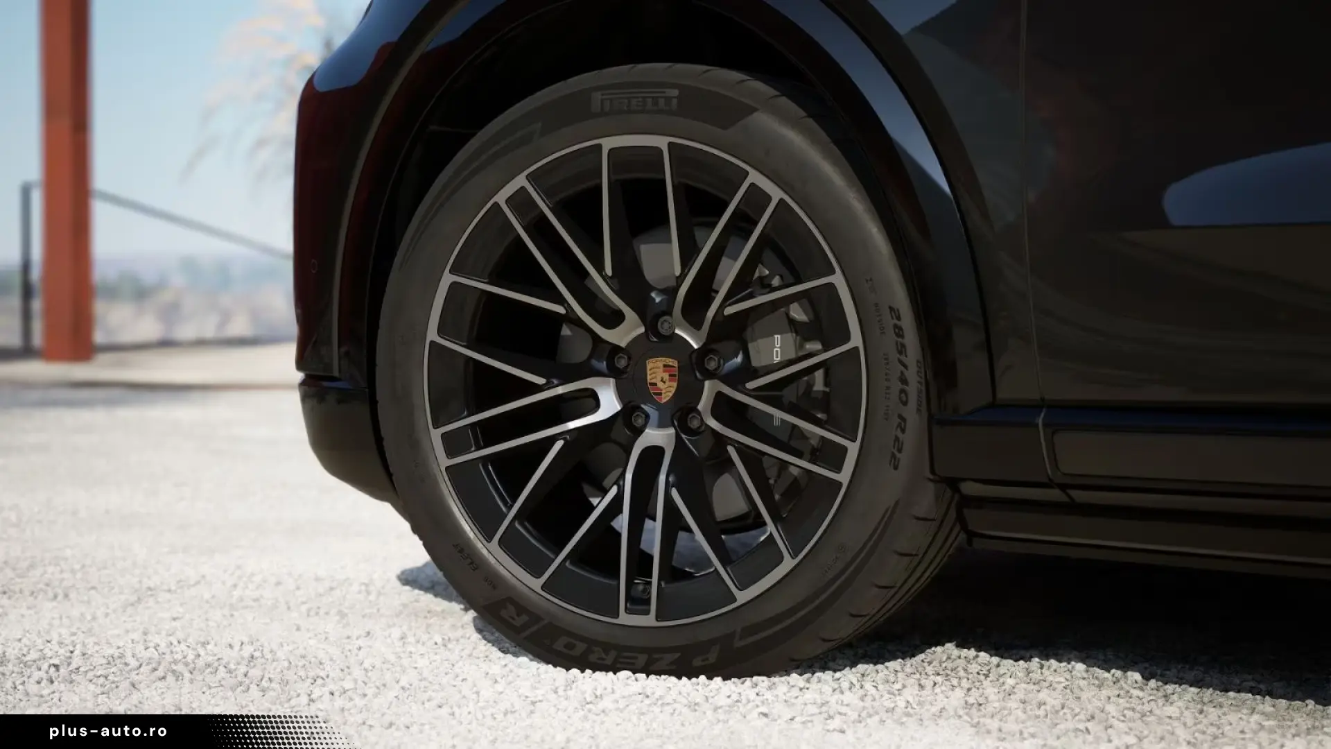 Porsche Cayenne Coupe Electric   SportDesing schwarz