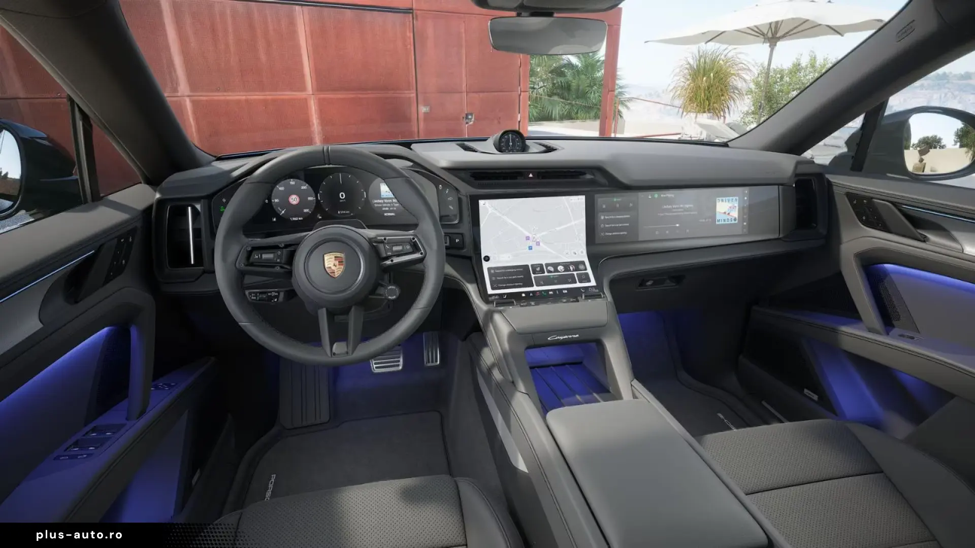 Porsche Cayenne Coupe Electric   SportDesing schwarz
