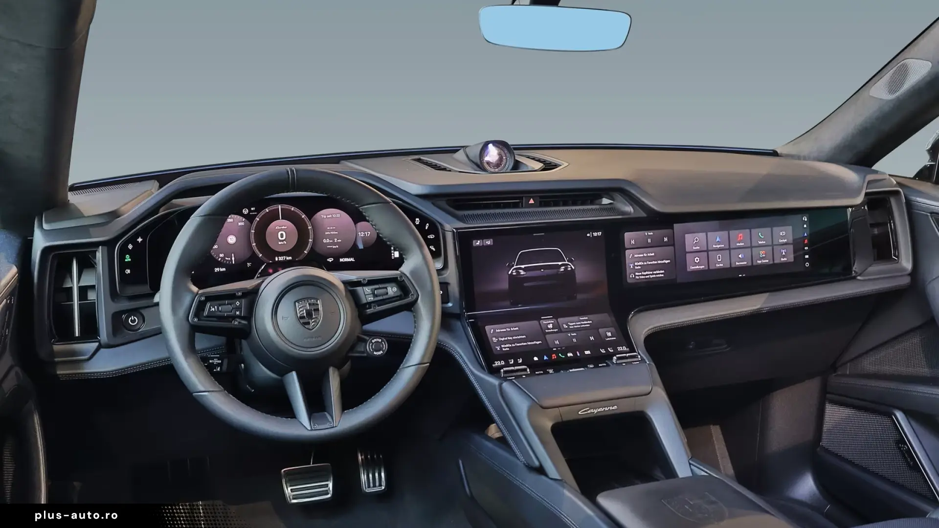 Porsche Cayenne Turbo Electric ActiveRide;HD-Matrix;