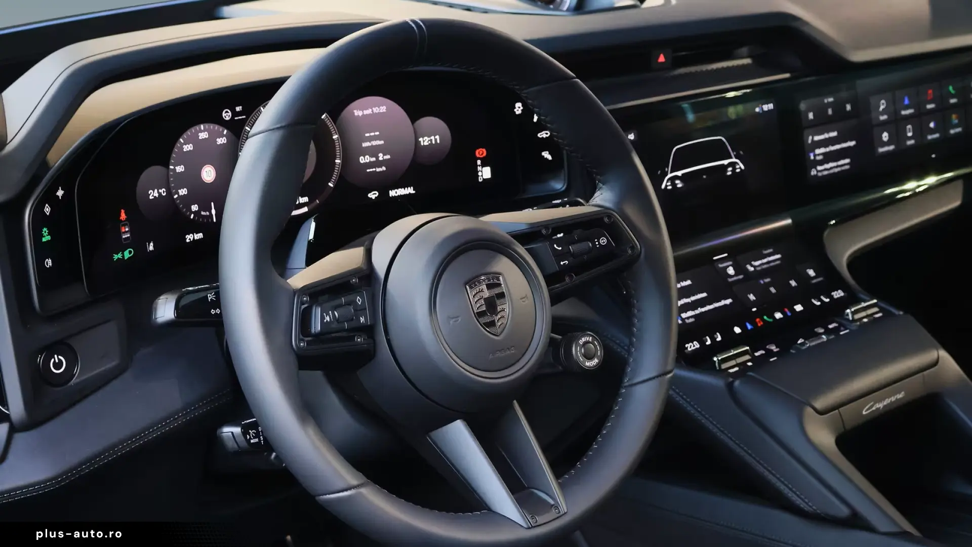 Porsche Cayenne Turbo Electric ActiveRide;HD-Matrix;