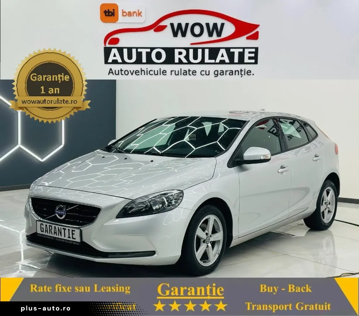 VOLVO V40 2015 1.6D E5 Garantie 12 Luni Rate Avans 0 Doar Cu