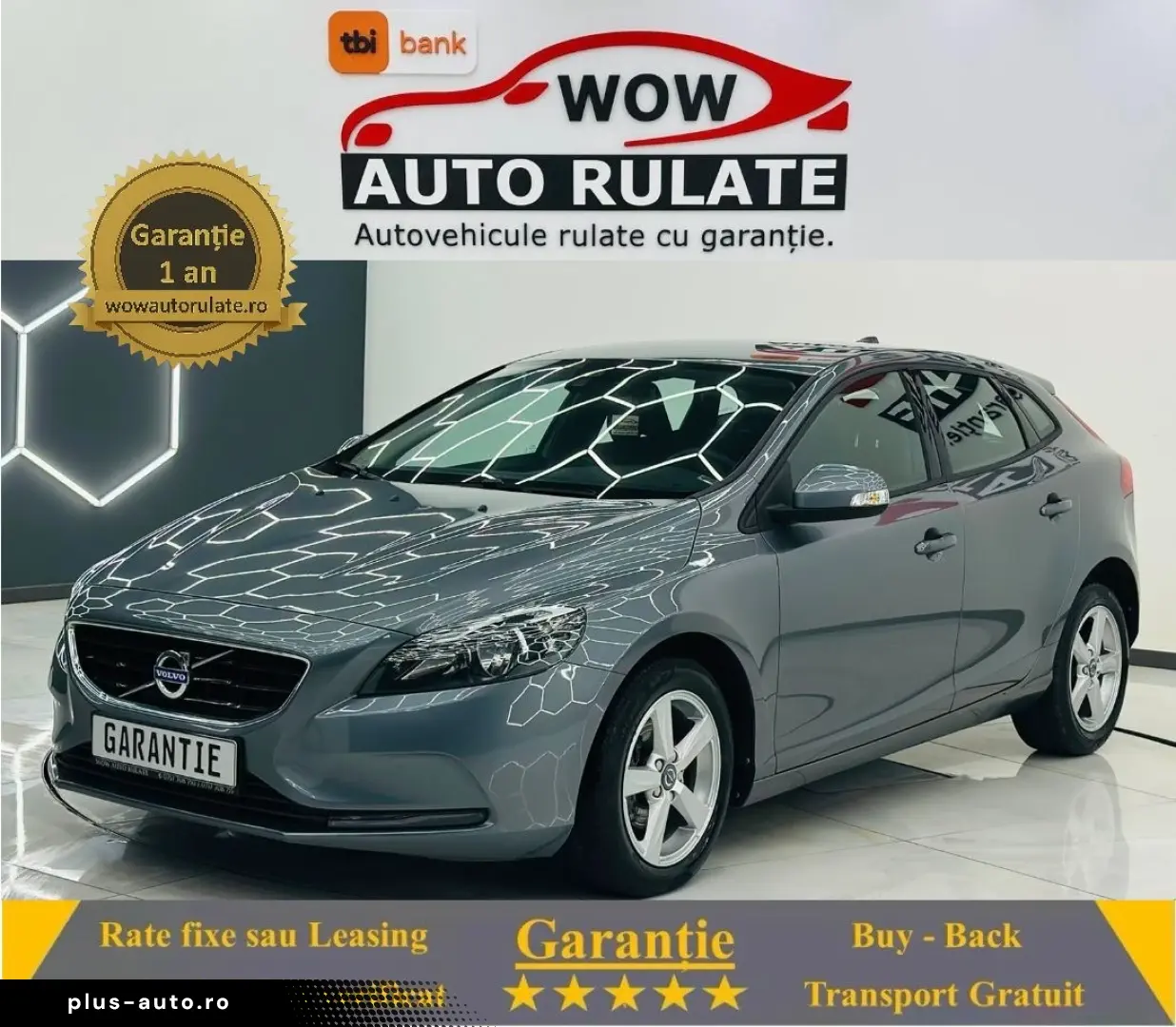 VOLVO V40 2016 2.0D E6 Garantie 12 Luni Rate Avans 0 Doar Cu