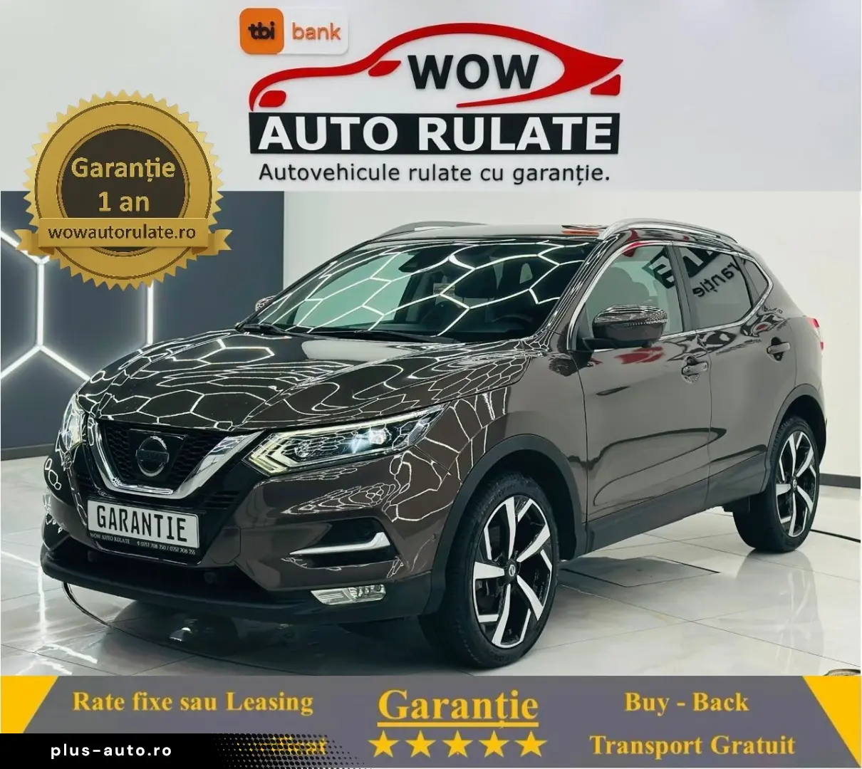 NISSAN QASHQAI 2018 1.2i  E6 Garantie 12 Luni Rate Avans 0 D