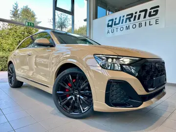 Audi Q8 50TDI Facelift MY26 gold-sw SLine Mtx Pan 23