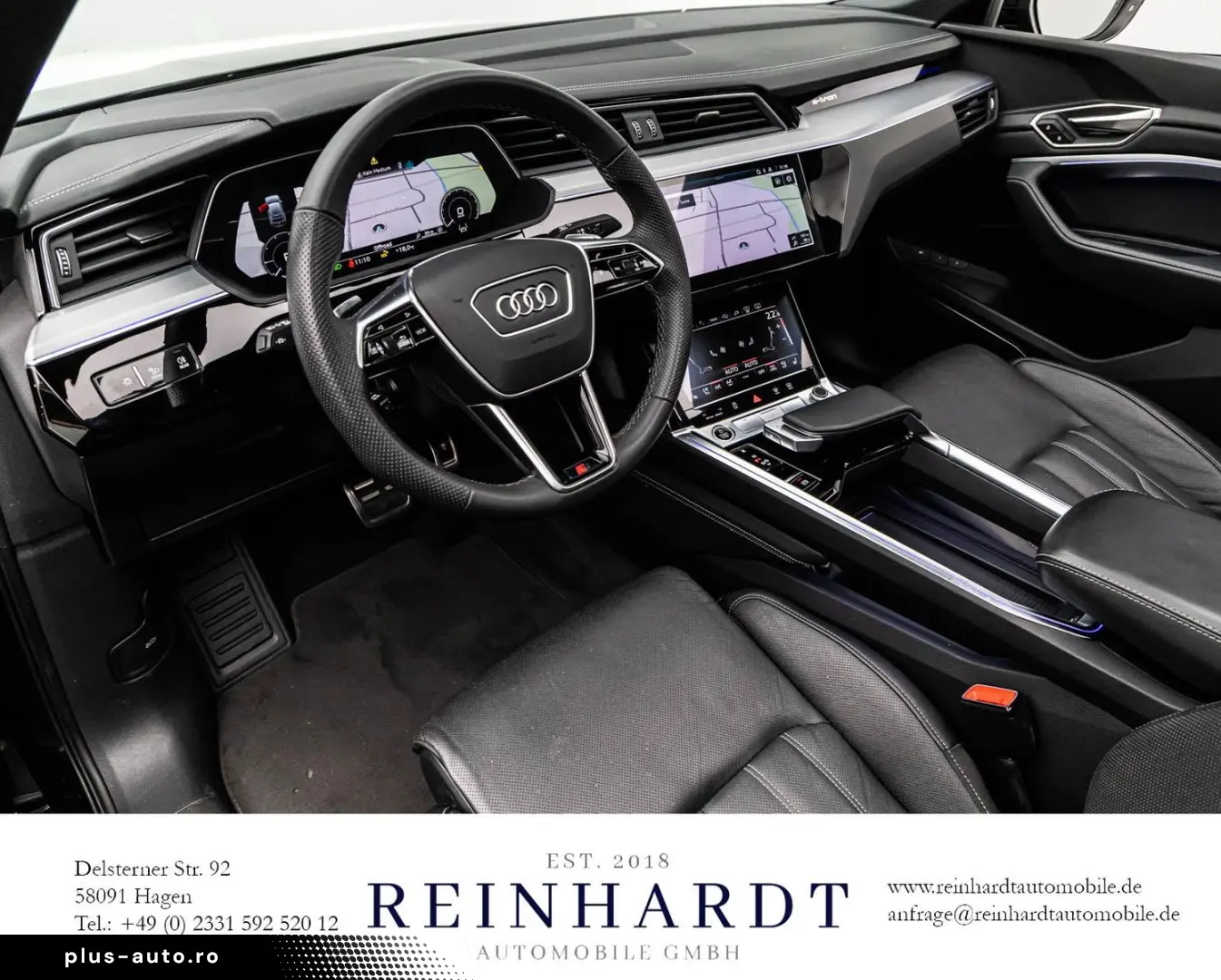 AUDI Q8 E-TRON SPORTBACK 55 2x S LINE BLACK ACC PANO