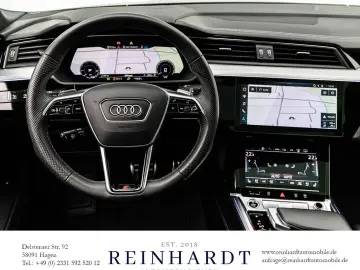 AUDI Q8 E-TRON SPORTBACK 55 2x S LINE BLACK ACC PANO